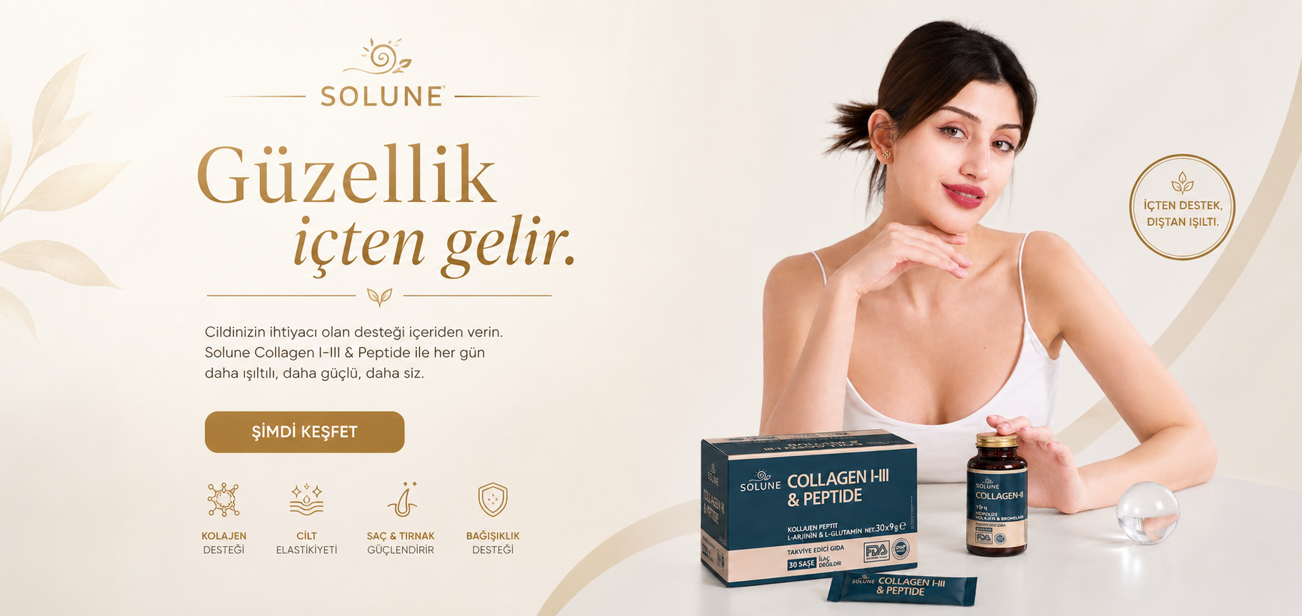 Solune Collagen ürünleri